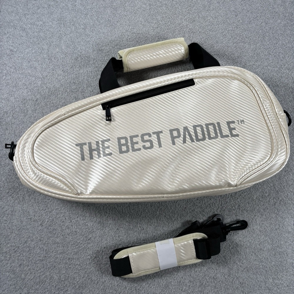 The Best Paddle by Jamie Foxx Limited Edition Pickleball Shoulder Bag White - Picture 2 of 3